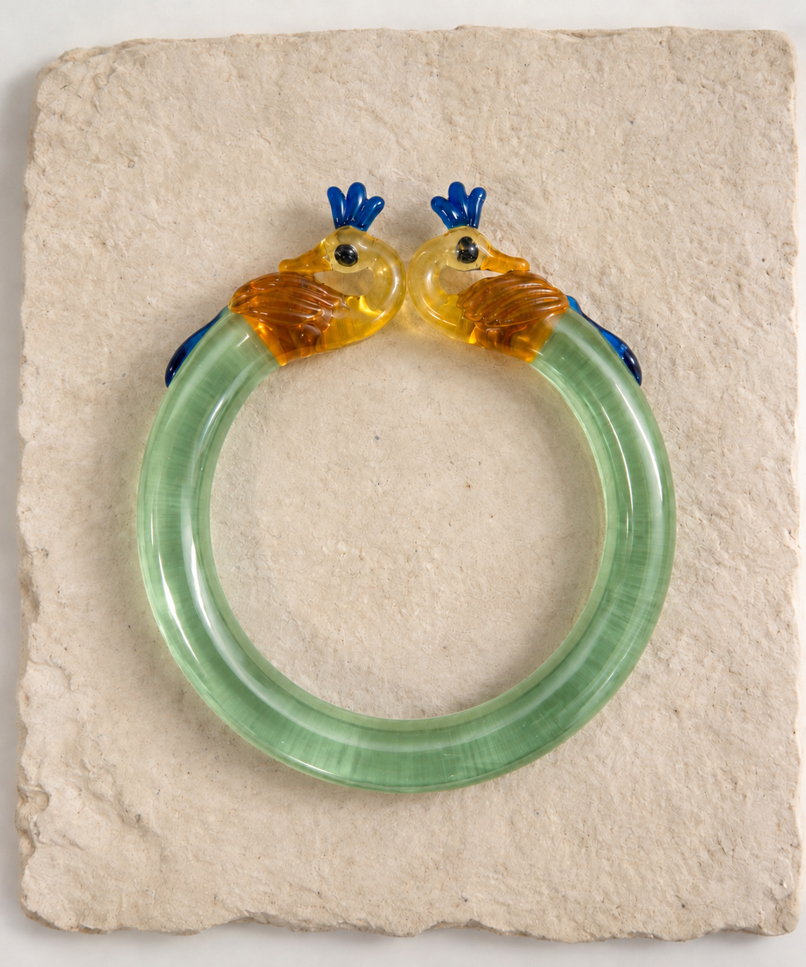 PULSERA CRISTAL PAVO REAL