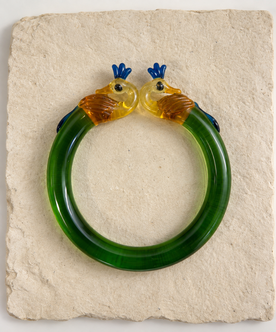 PULSERA CRISTAL PAVO REAL