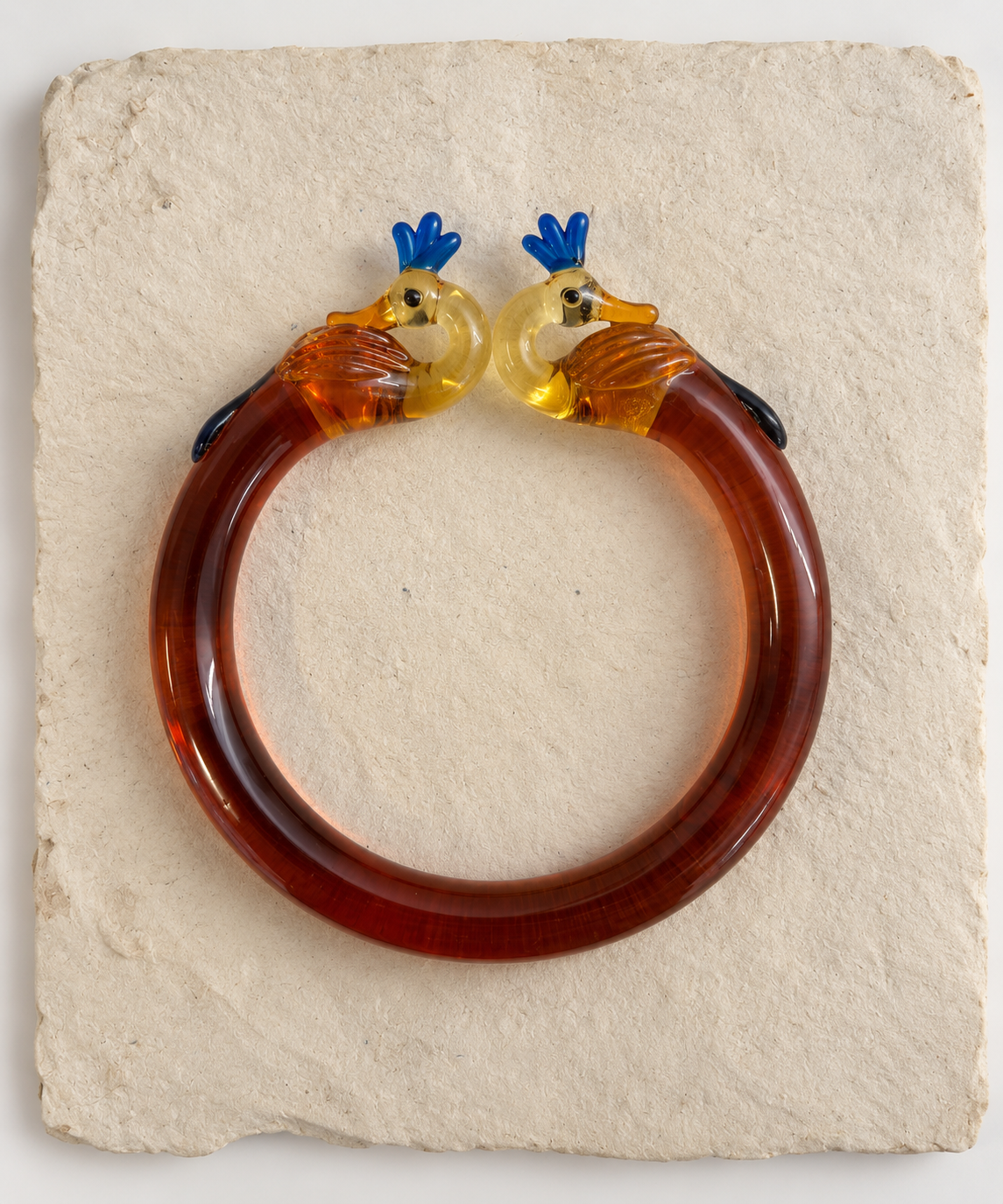 PULSERA CRISTAL PAVO REAL