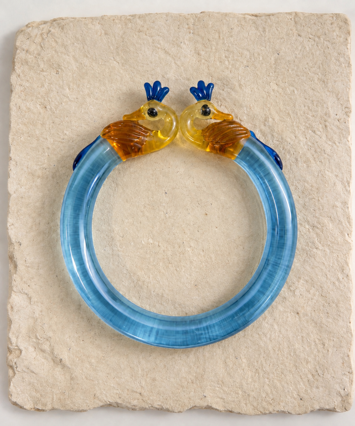 PULSERA CRISTAL PAVO REAL