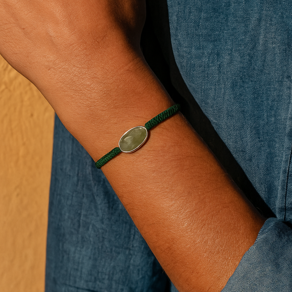 PULSERA MACRAMÉ PIEDRA PRECIOSA