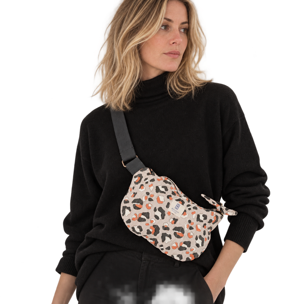 BOLSO BANANA ANIMAL PRINT