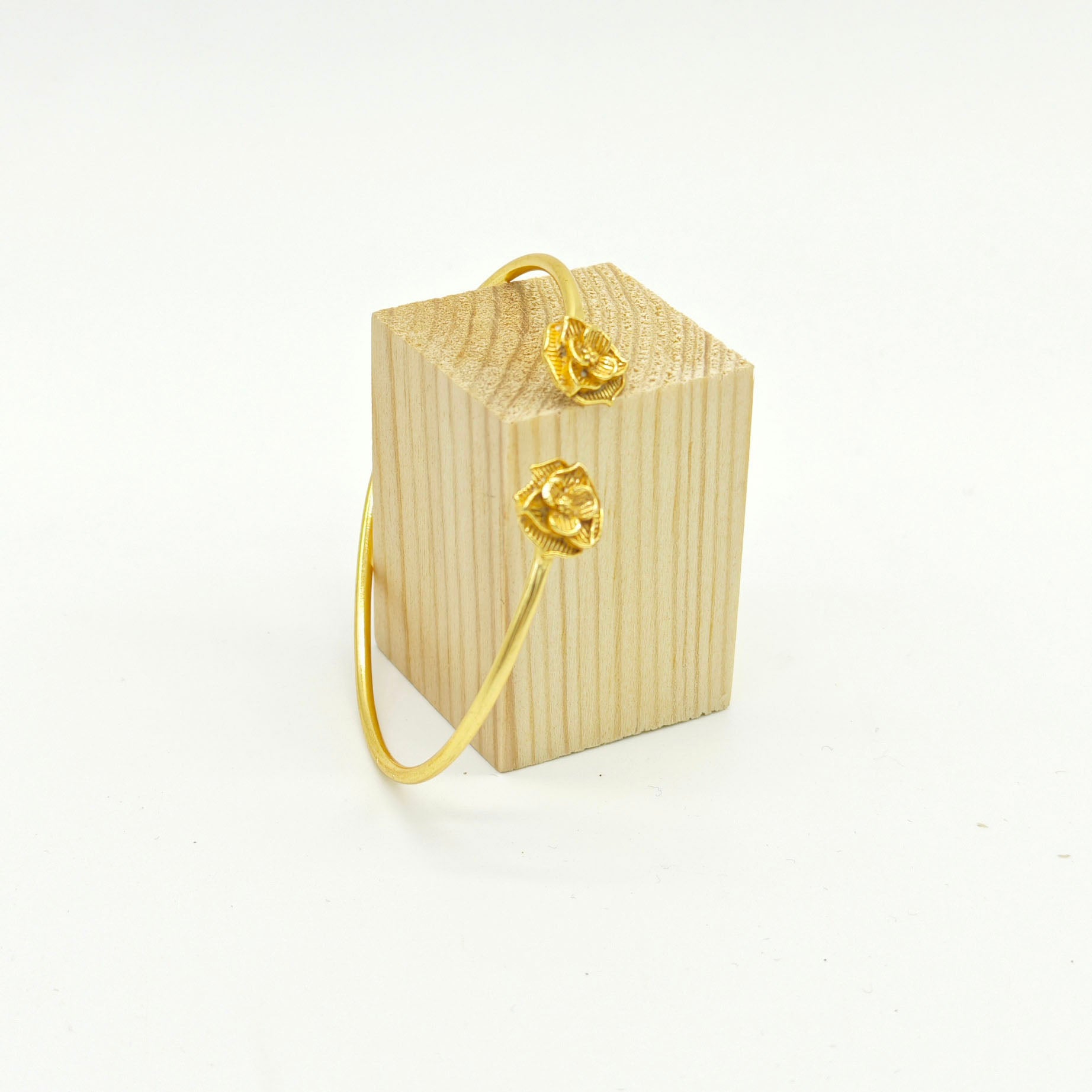 PULSERA BANGLE FLOR