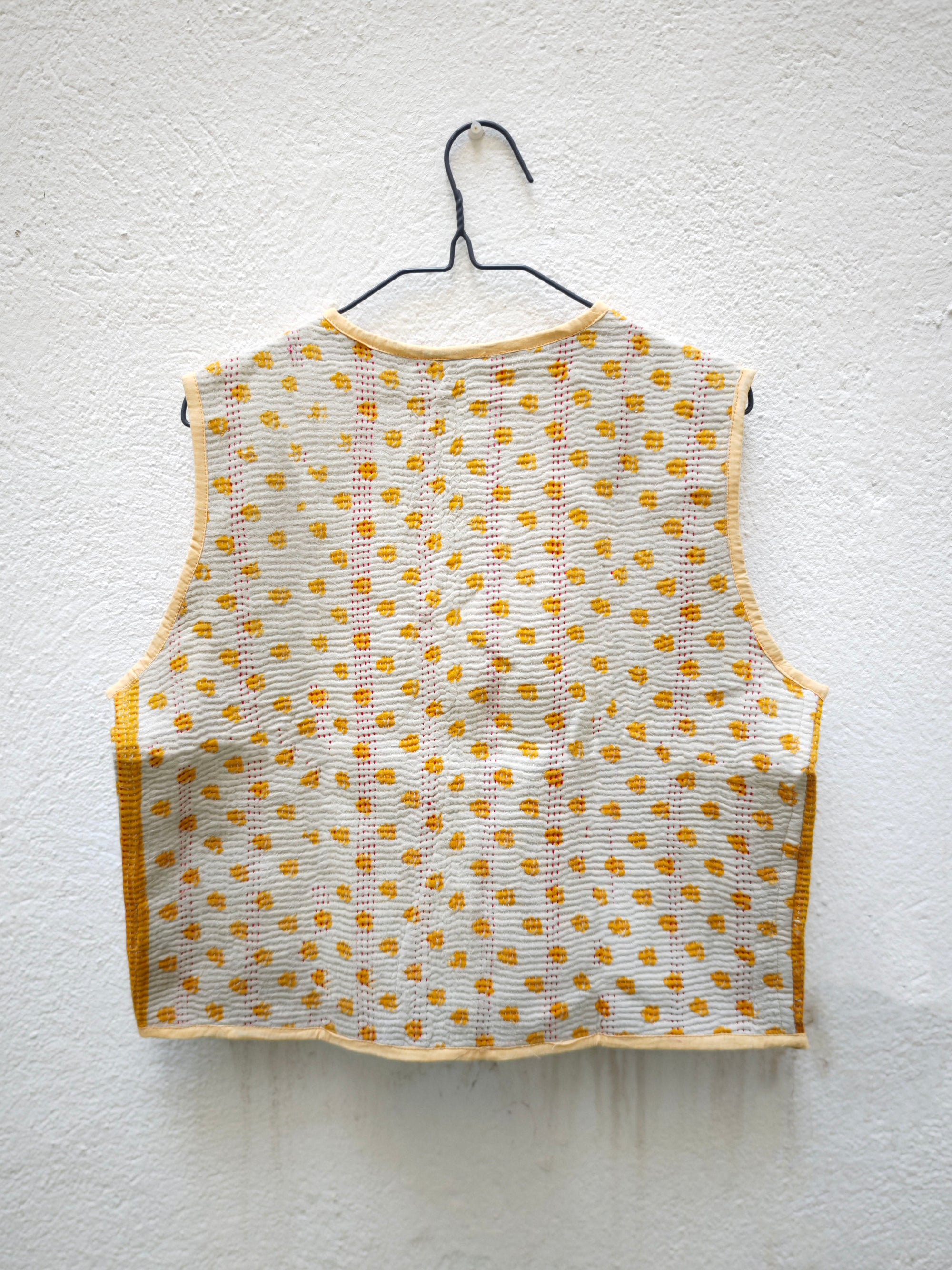 CHALECO PICOS VINTAGE KANTHA 1-2-3-4-5-6-7-8-9-10-11-12-13-14-15-16