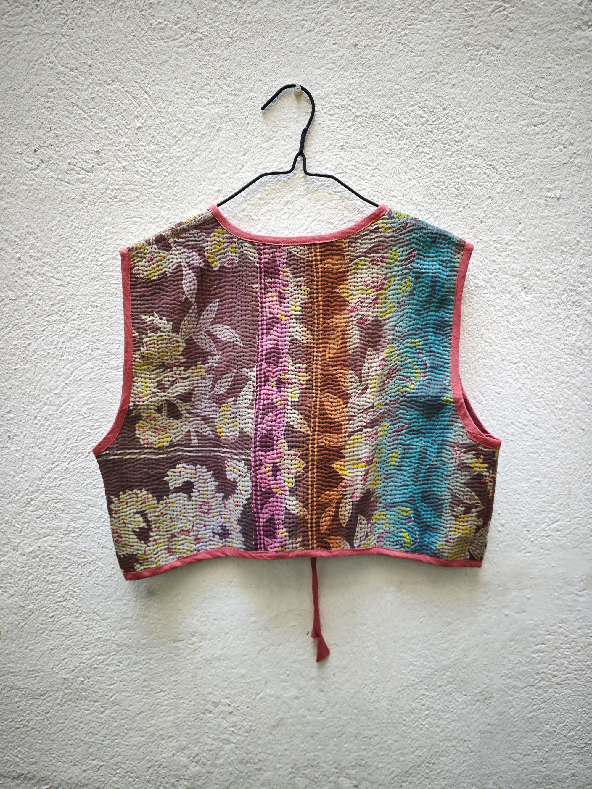 CHALECOS NUDO VINTAGE KANTHA 1-2-3-4-5-6-7-8-9-10-11