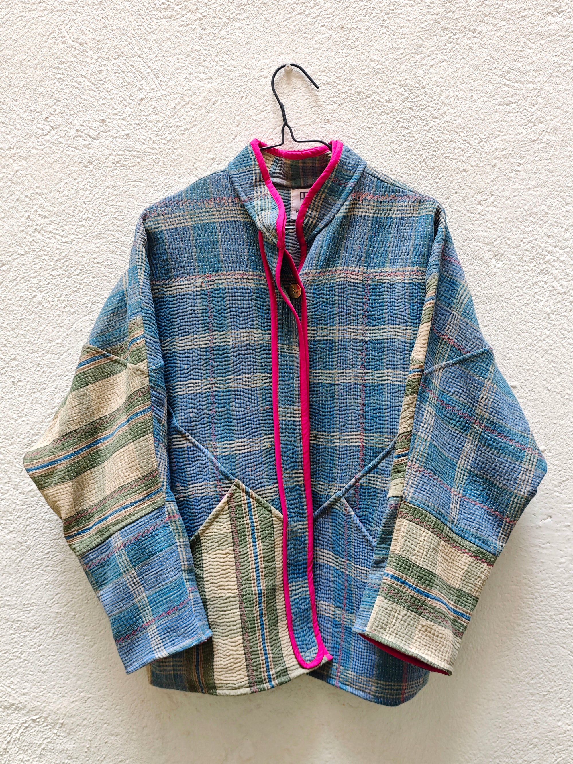 CHAQUETAS VINTAGE KANTHA 1-2-3-4-5-6-7-8-9-10-11-12-13-14-15-16-17-18-19