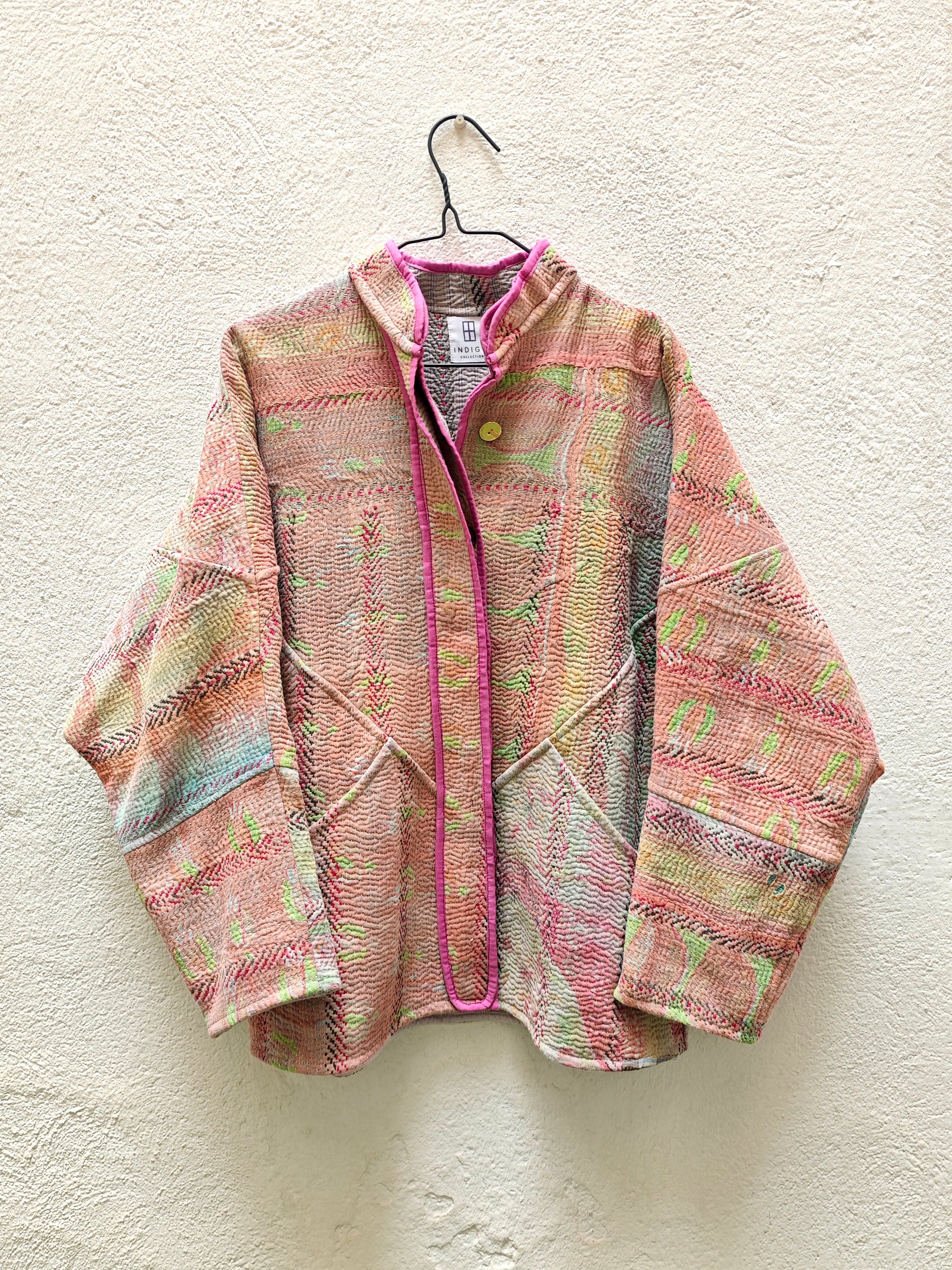 CHAQUETAS VINTAGE KANTHA 1-2-3-4-5-6-7-8-9-10-11-12-13-14-15-16-17-18-19
