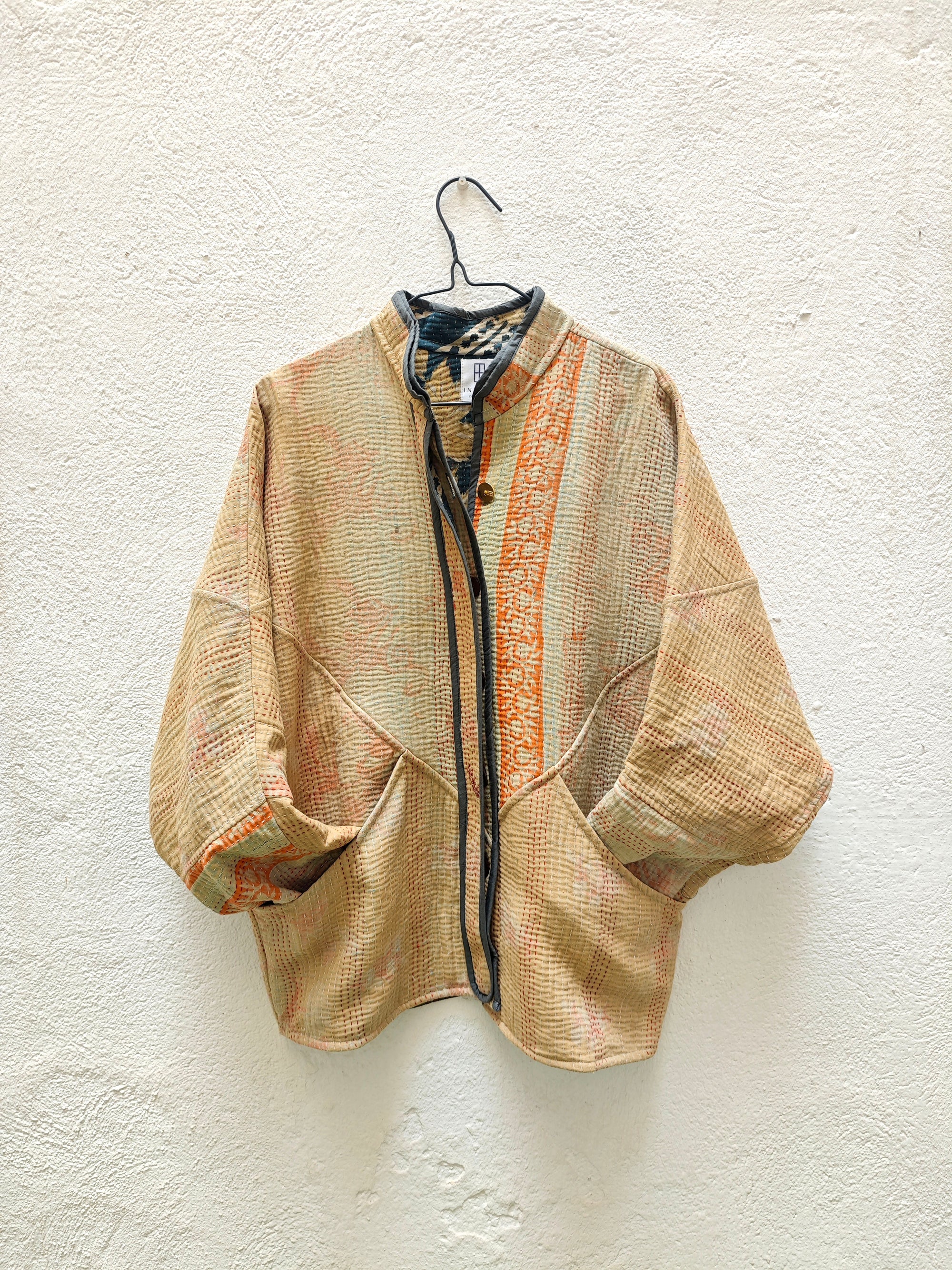 CHAQUETAS VINTAGE KANTHA 1-2-3-4-5-6-7-8-9-10-11-12-13-14-15-16-17-18-19