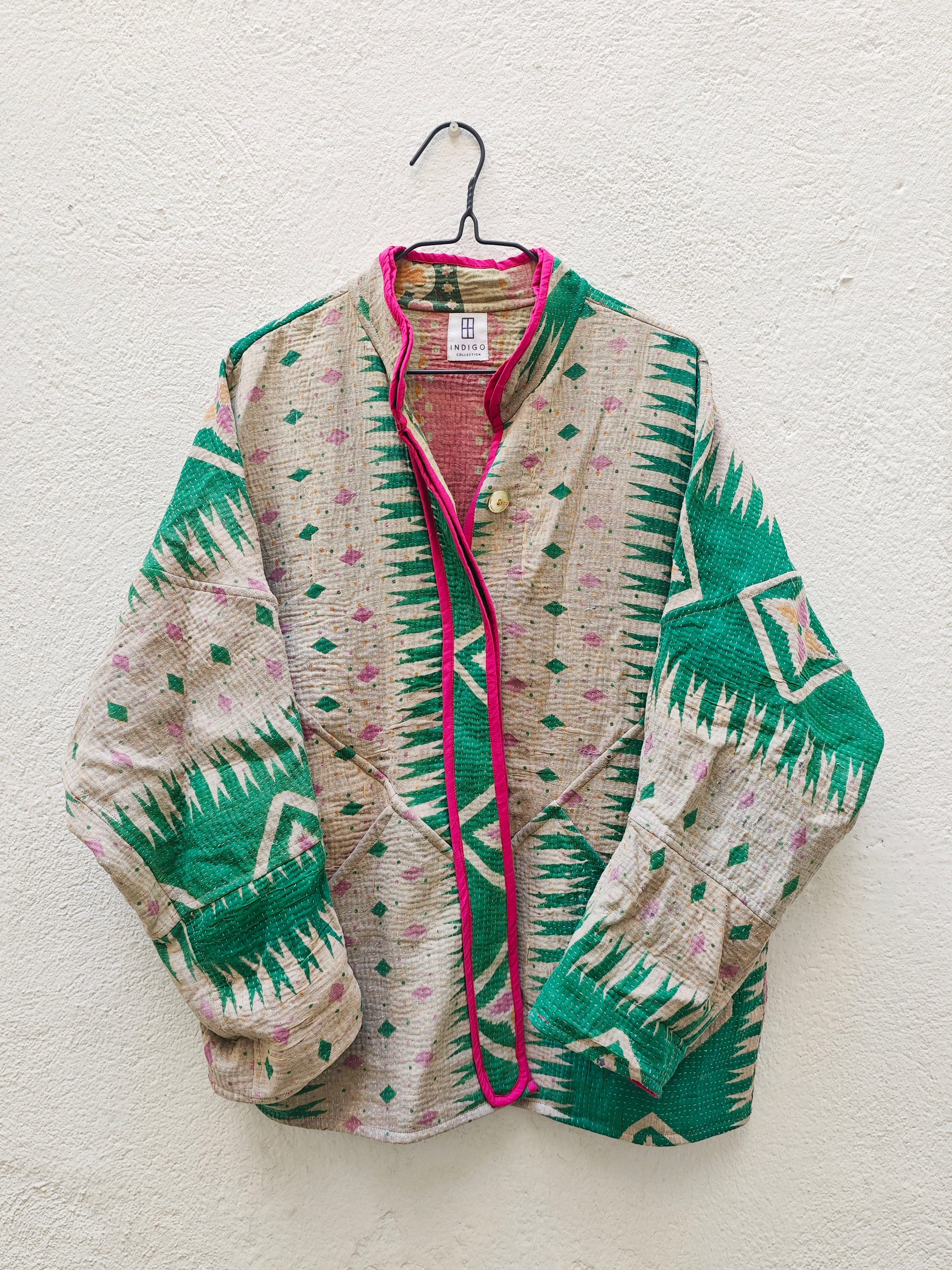 CHAQUETAS VINTAGE KANTHA 1-2-3-4-5-6-7-8-9-10-11-12-13-14-15-16-17-18-19