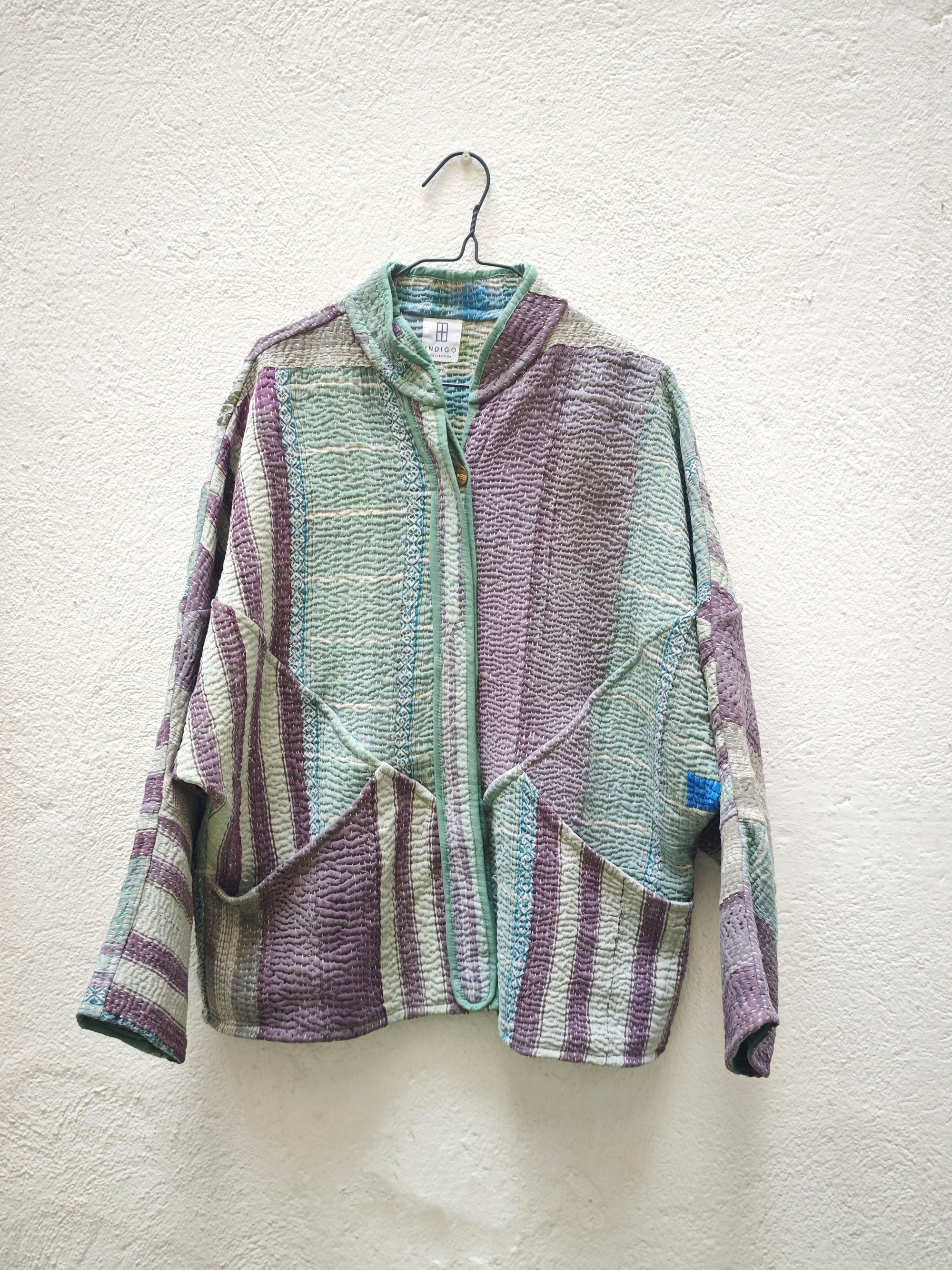 CHAQUETAS VINTAGE KANTHA 1-2-3-4-5-6-7-8-9-10-11-12-13-14-15-16-17-18-19