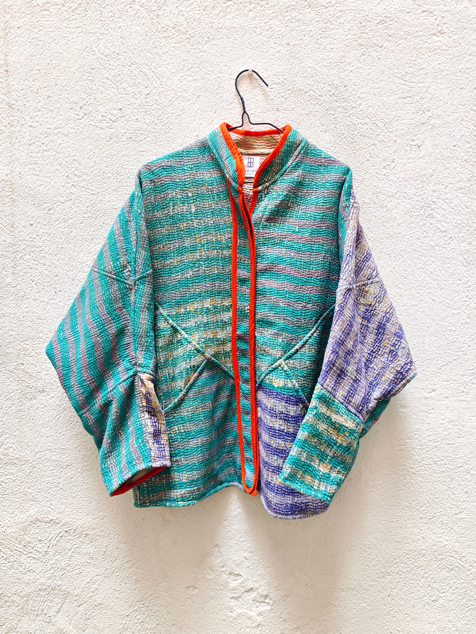 CHAQUETAS VINTAGE KANTHA 1-2-3-4-5-6-7-8-9-10-11-12-13-14-15-16-17-18-19