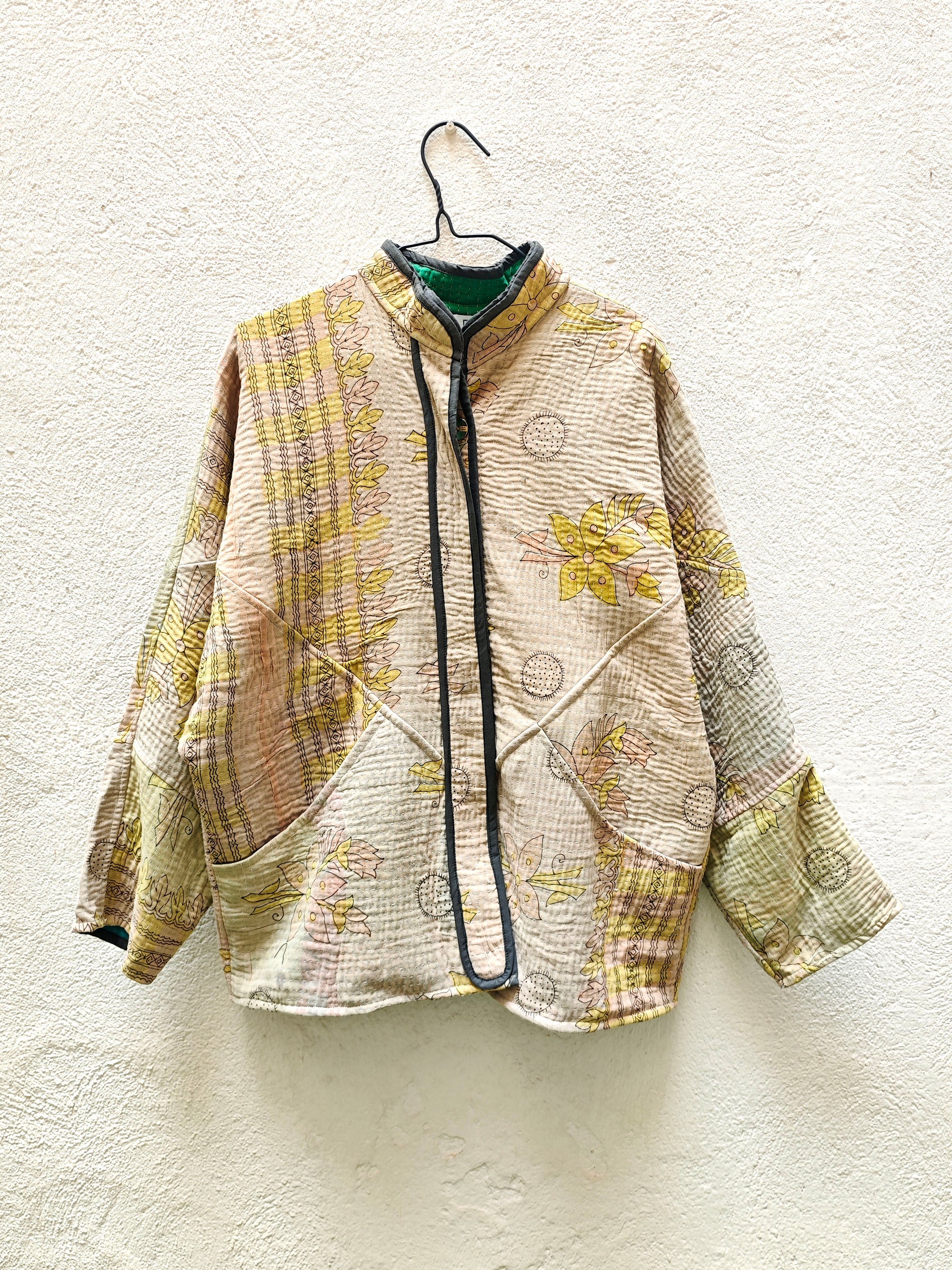 CHAQUETAS VINTAGE KANTHA 1-2-3-4-5-6-7-8-9-10-11-12-13-14-15-16-17-18-19