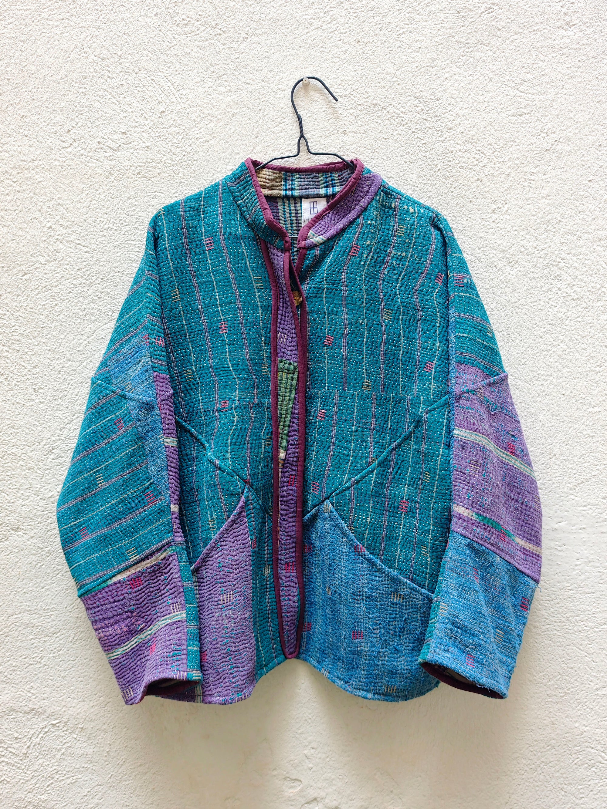 CHAQUETAS VINTAGE KANTHA 1-2-3-4-5-6-7-8-9-10-11-12-13-14-15-16-17-18-19