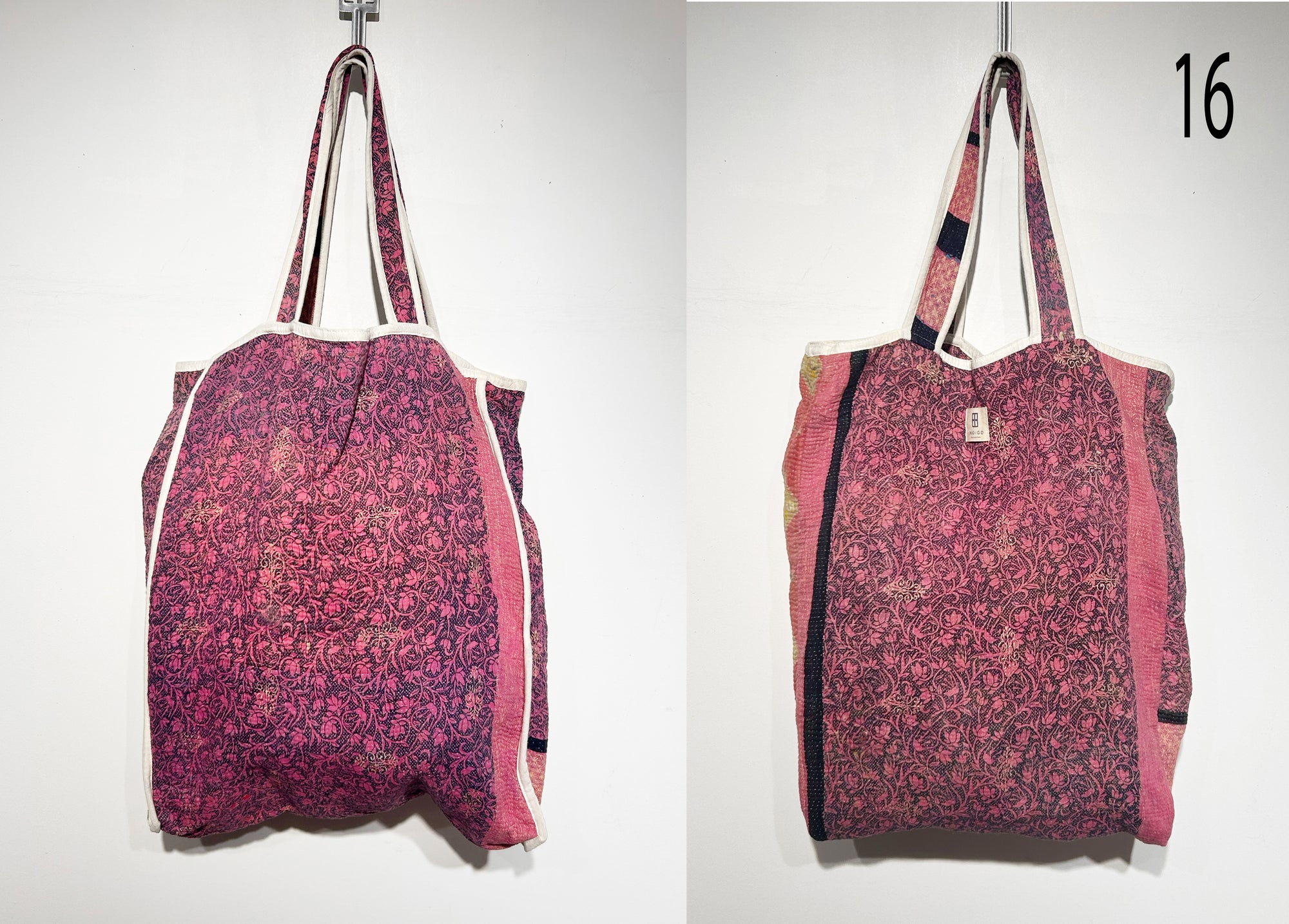 BOLSO TOTE VINTAGE KANTHA
