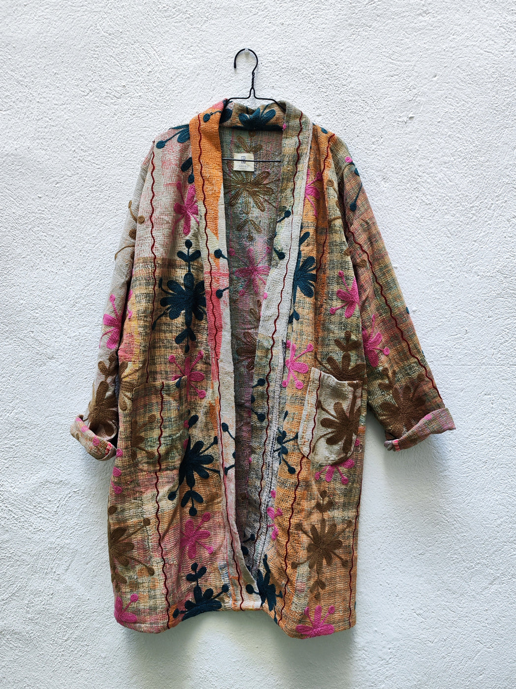 ABRIGOS LARGA KANTHA- SUZANI 1-2-3-4-5-6-7-8-9