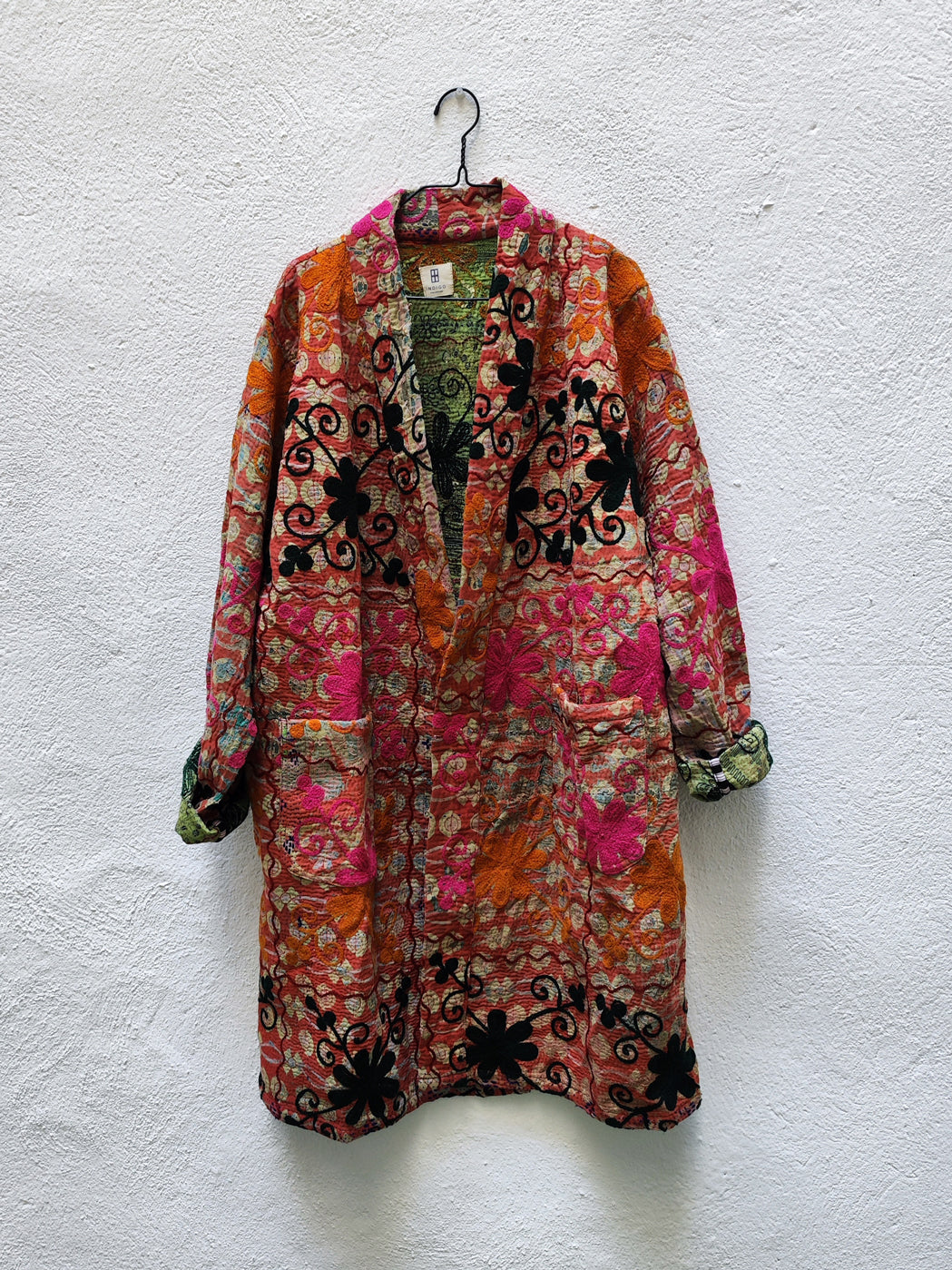 ABRIGOS LARGA KANTHA- SUZANI 1-2-3-4-5-6-7-8-9