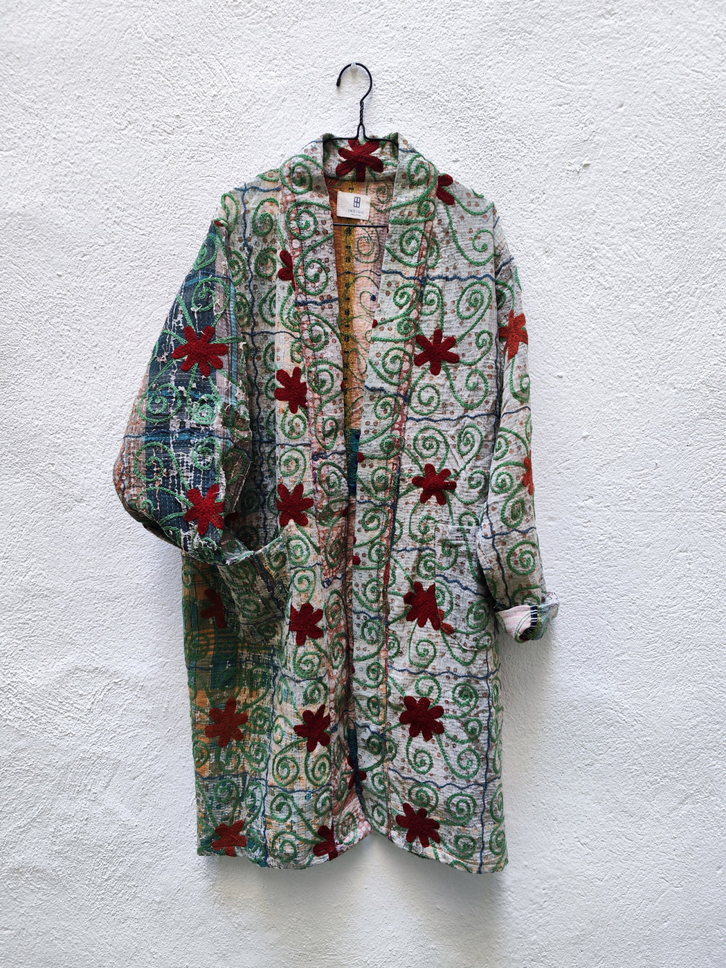 ABRIGOS LARGA KANTHA- SUZANI 1-2-3-4-5-6-7-8-9