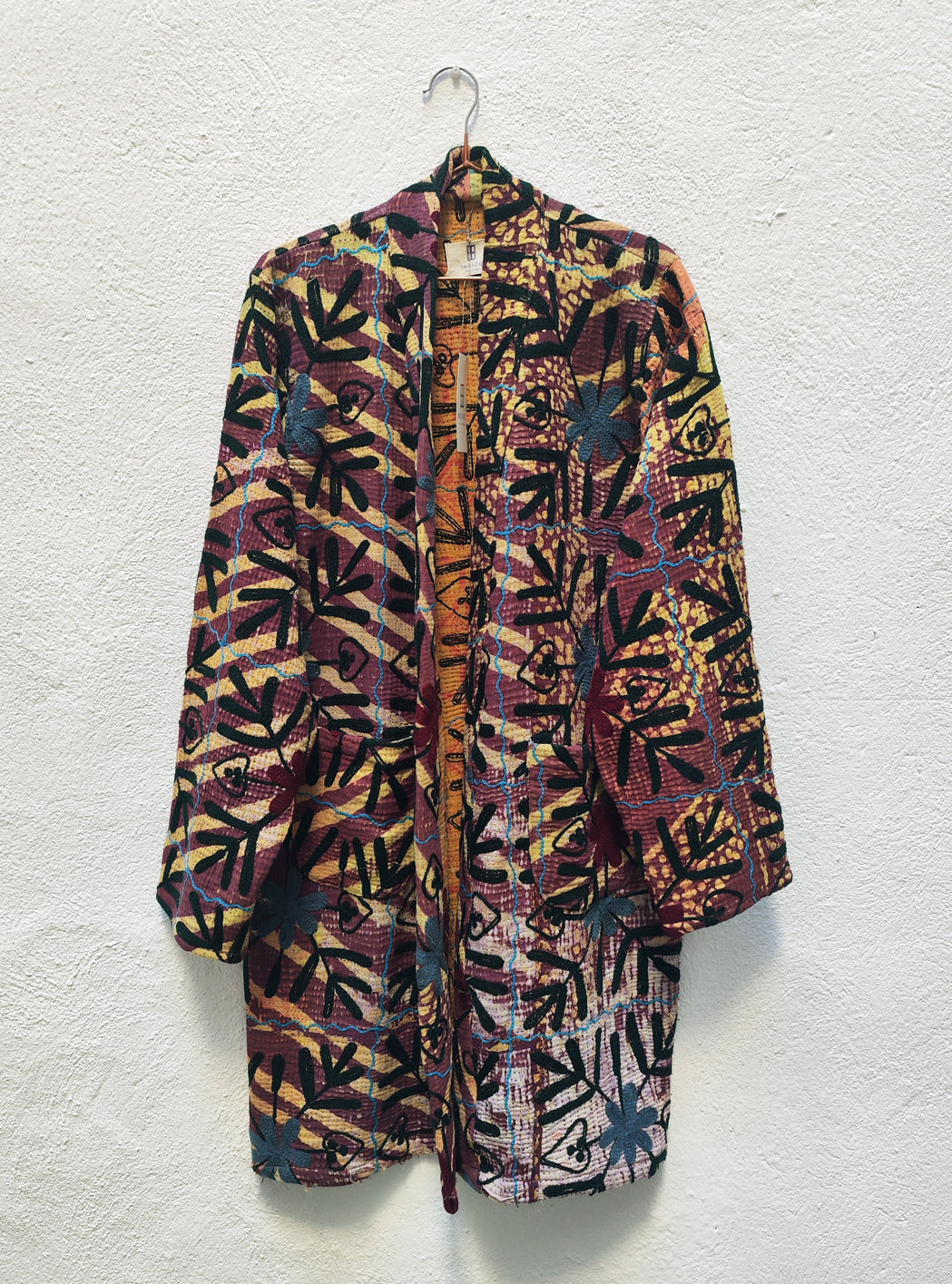 ABRIGOS LARGA KANTHA- SUZANI 1-2-3-4-5-6-7-8-9