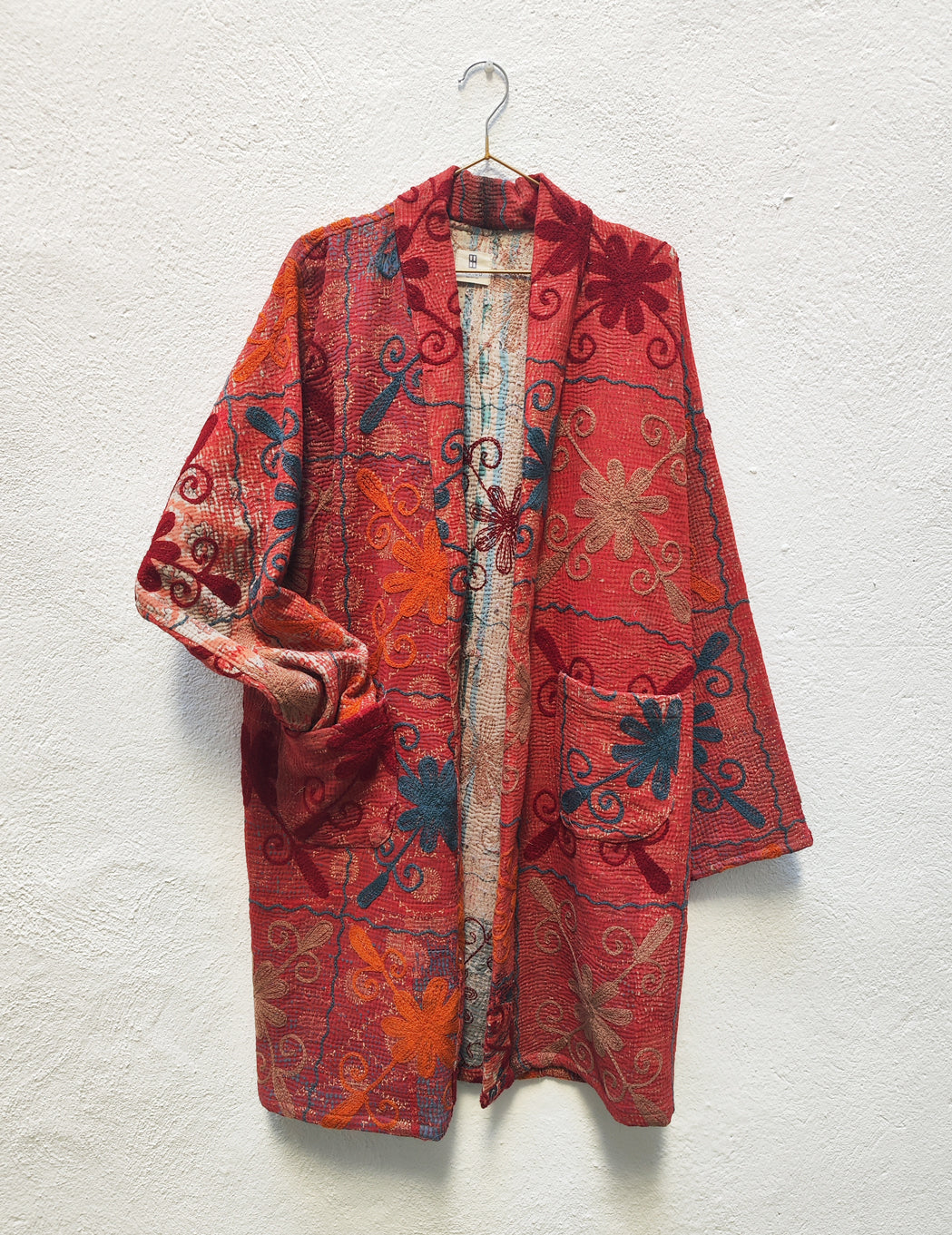 ABRIGOS LARGA KANTHA- SUZANI 1-2-3-4-5-6-7-8-9
