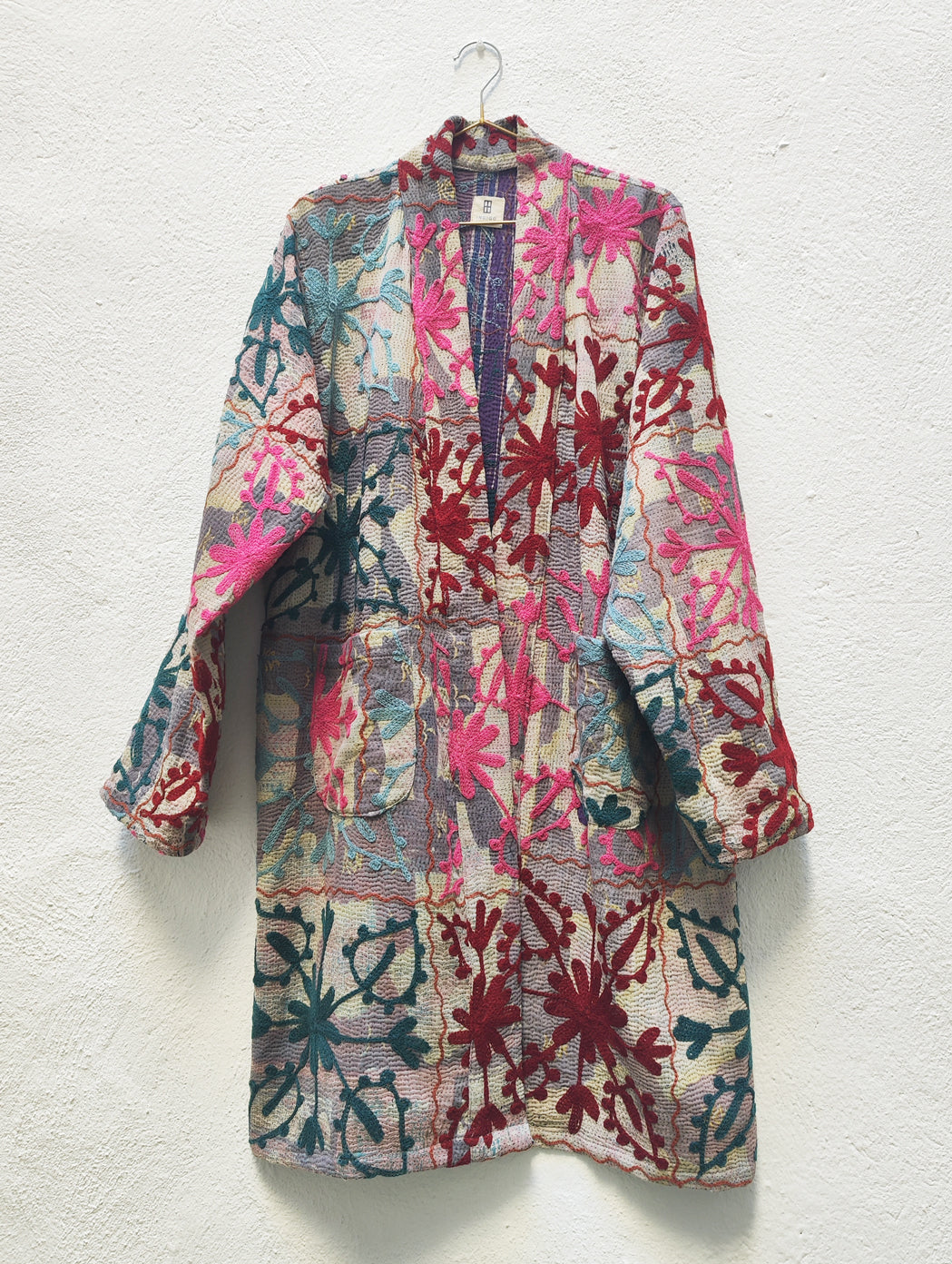 ABRIGOS LARGA KANTHA- SUZANI 1-2-3-4-5-6-7-8-9