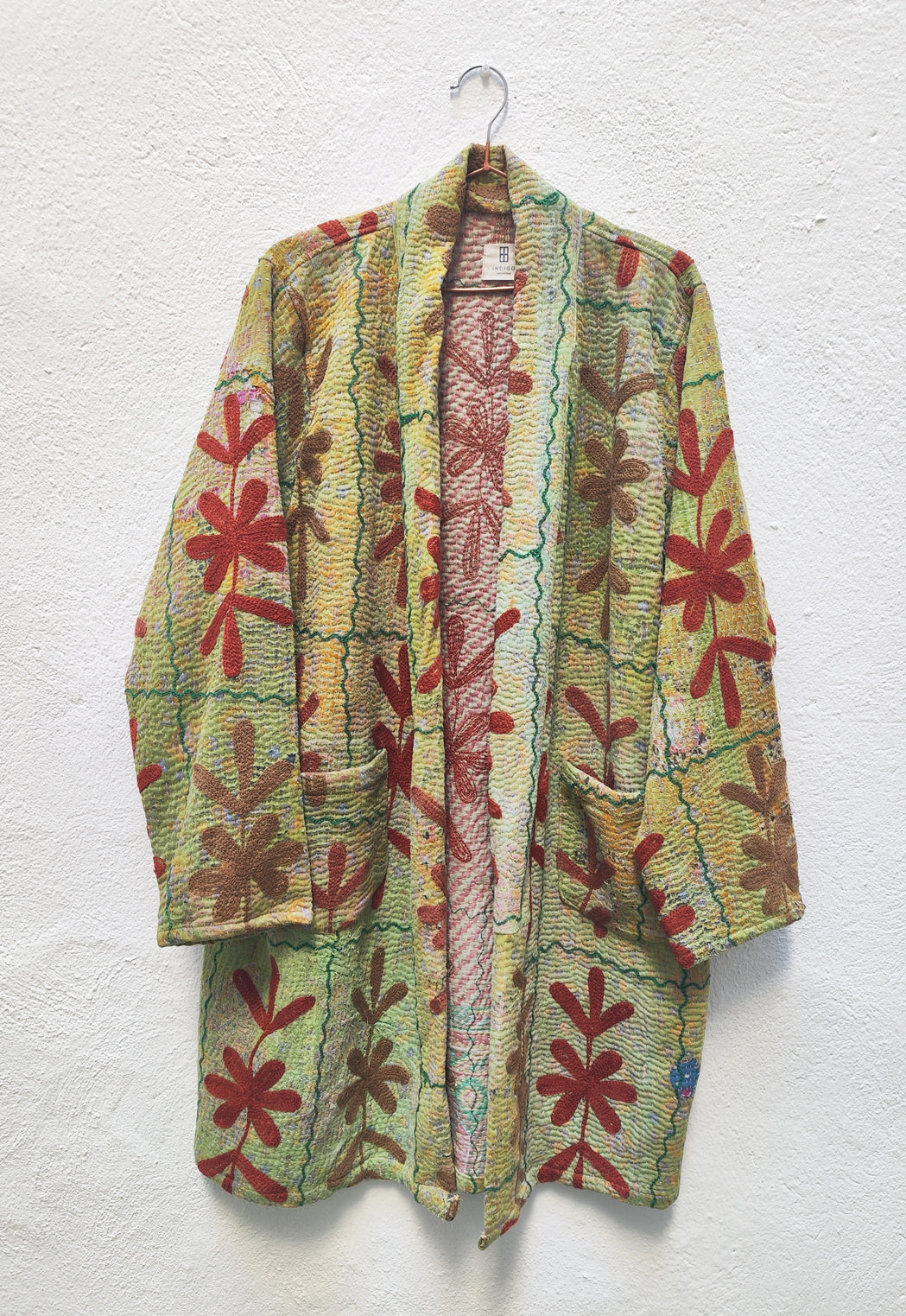 ABRIGOS LARGA KANTHA- SUZANI 1-2-3-4-5-6-7-8-9