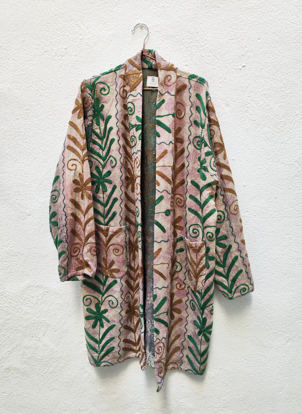ABRIGOS LARGA KANTHA- SUZANI 1-2-3-4-5-6-7-8-9