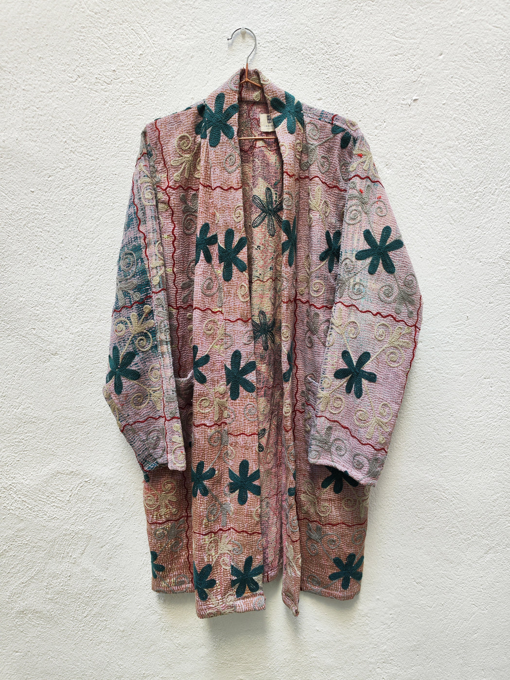 ABRIGOS LARGA KANTHA- SUZANI 1-2-3-4-5-6-7-8-9