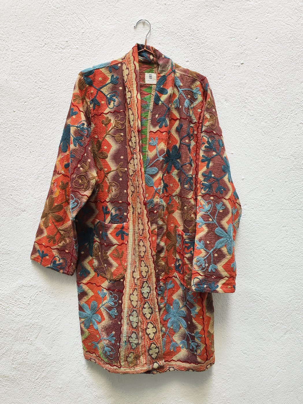 ABRIGOS LARGA KANTHA- SUZANI 1-2-3-4-5-6-7-8-9