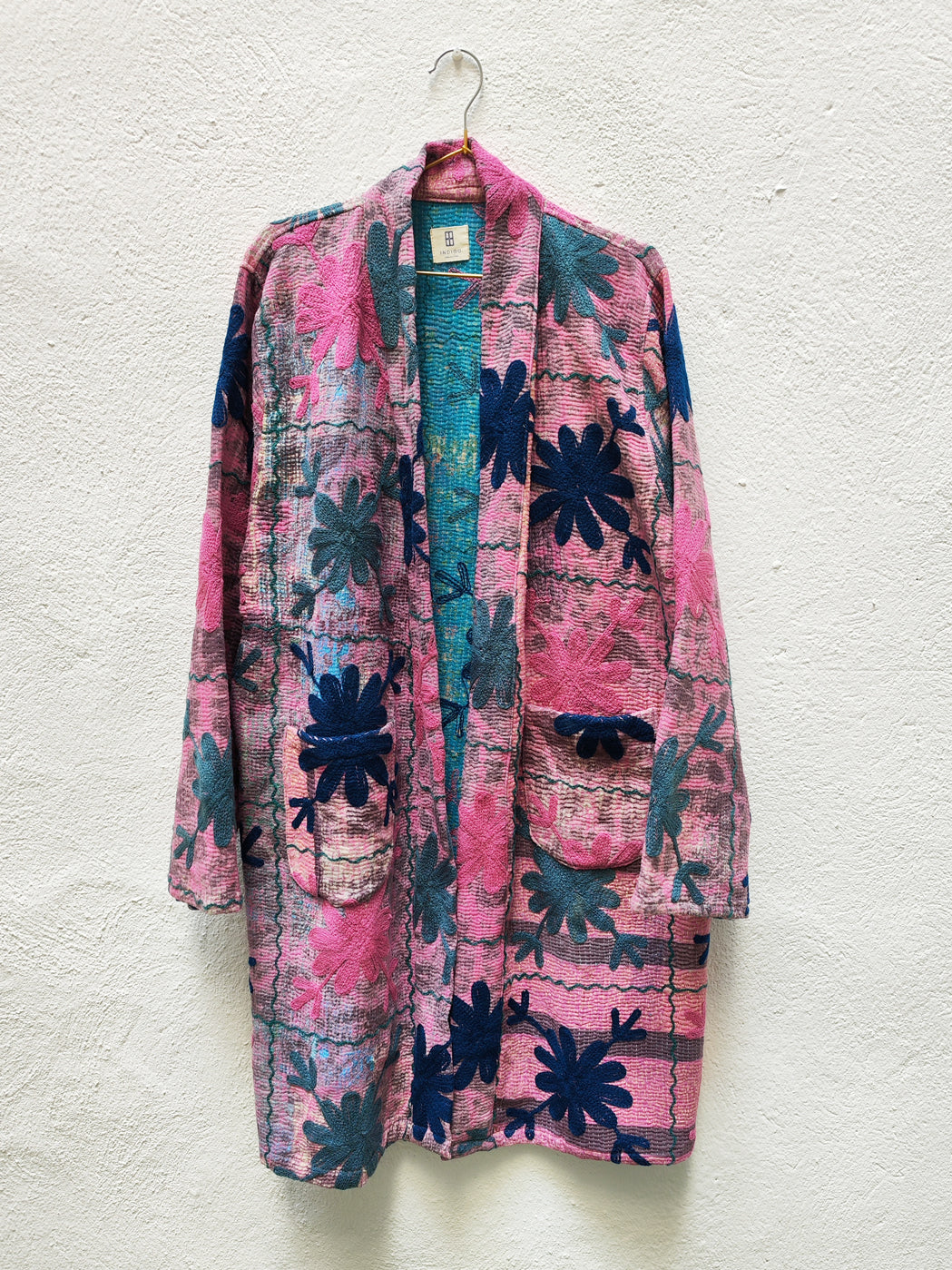 ABRIGOS LARGA KANTHA- SUZANI 1-2-3-4-5-6-7-8-9