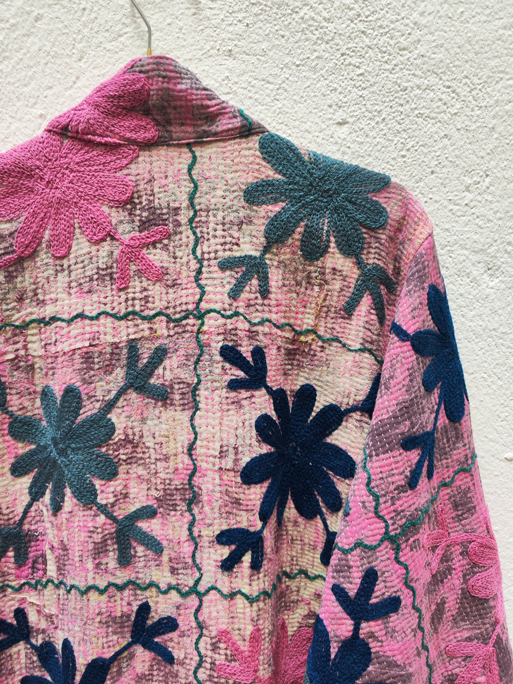 ABRIGOS LARGA KANTHA- SUZANI 1-2-3-4-5-6-7-8-9