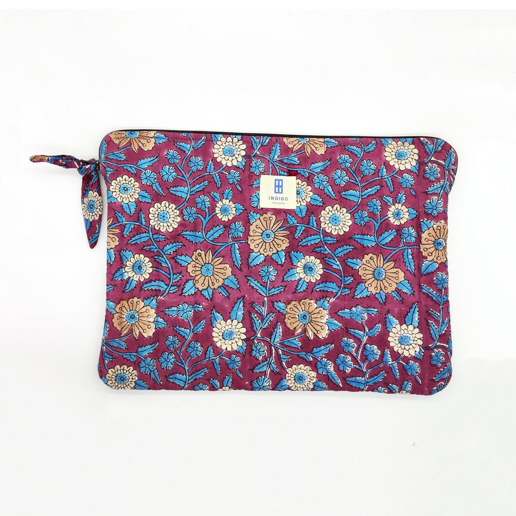 FUNDA ORDENADOR FLORES MORA