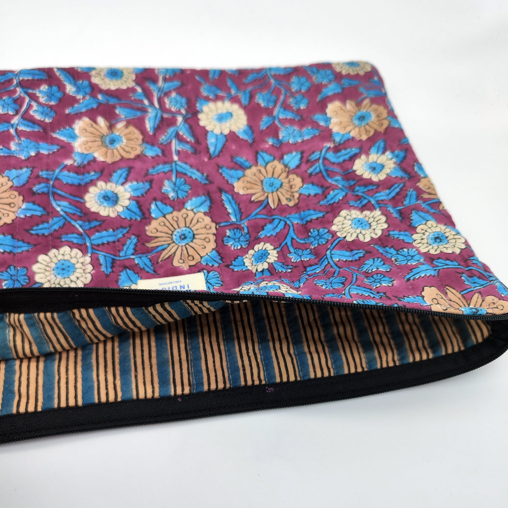 FUNDA ORDENADOR FLORES MORA