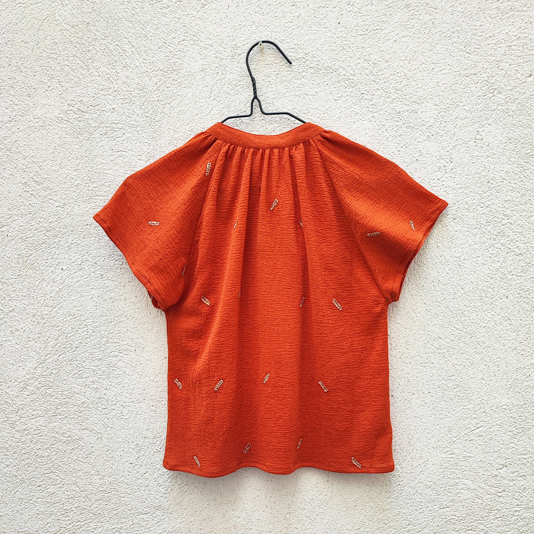 BLUSA KERALA TEEN NARANJA RAMITAS