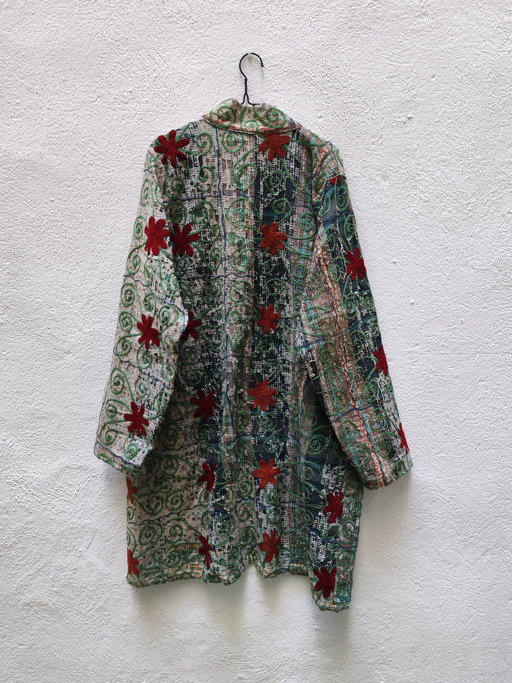 ABRIGO LARGA KANTHA- SUZANI 1-2-3-4-5-6-7-8-9